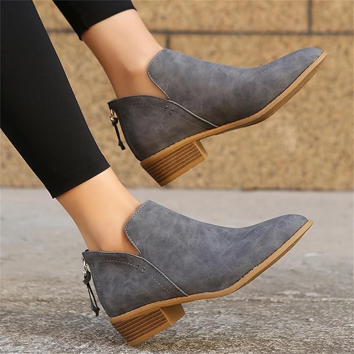 Women’s Suede-Look Ankle Boots