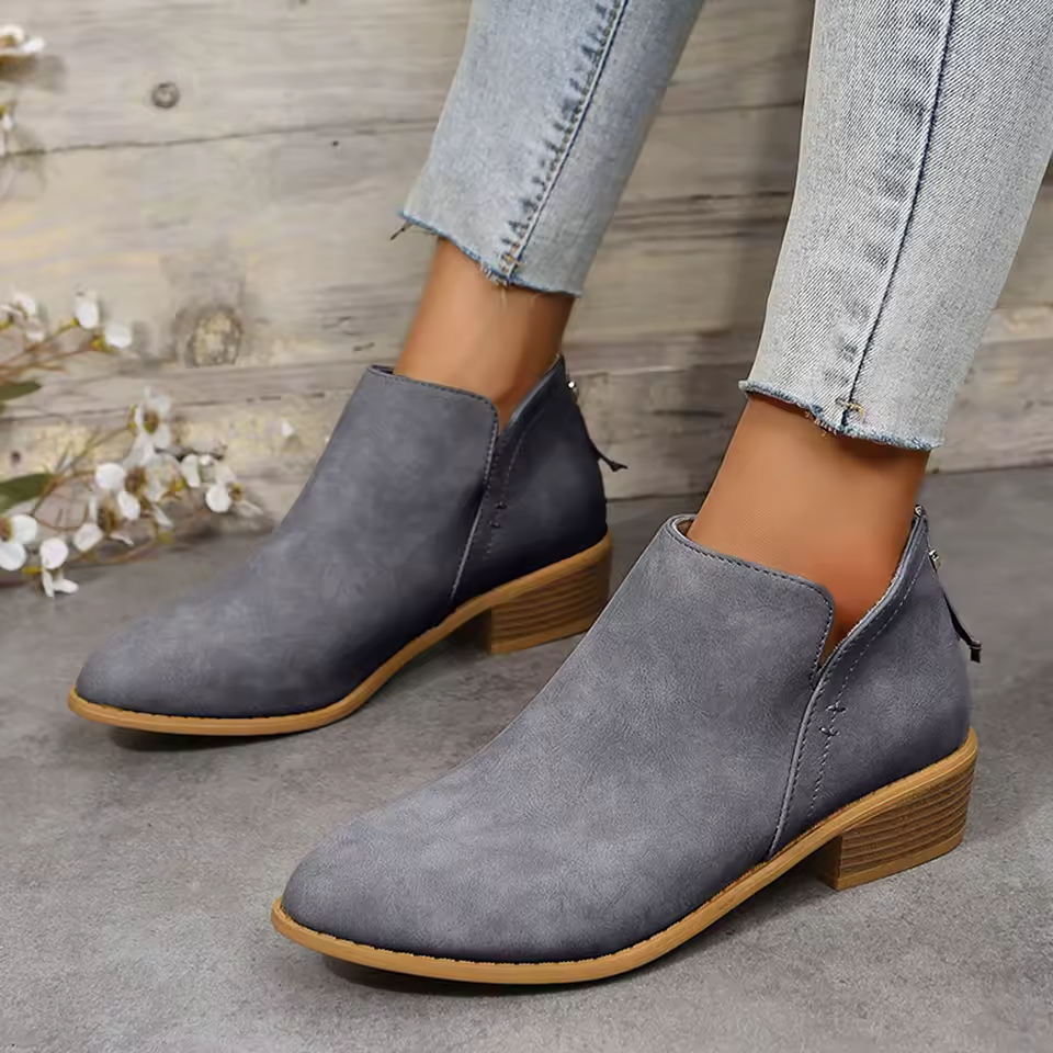 Women’s Suede-Look Ankle Boots