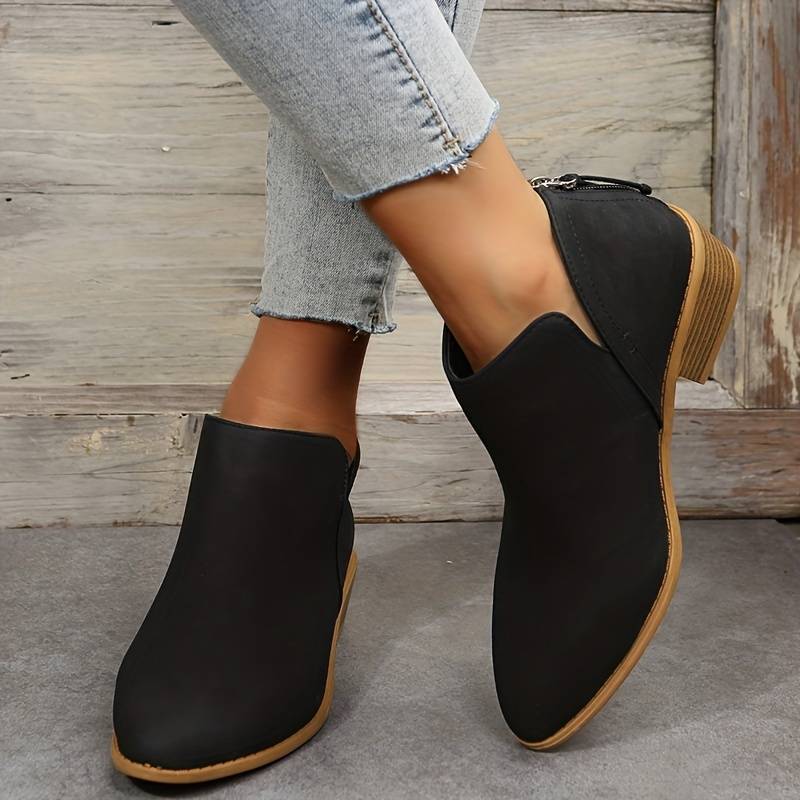 Women’s Suede-Look Ankle Boots