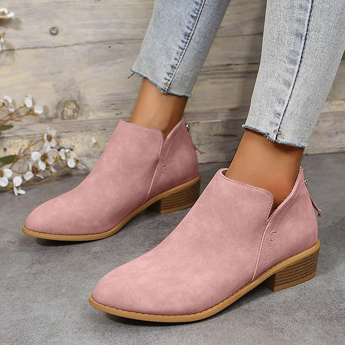 Women’s Suede-Look Ankle Boots