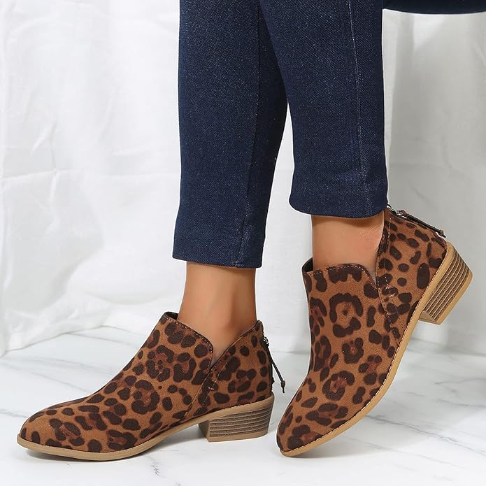 Women’s Suede-Look Ankle Boots