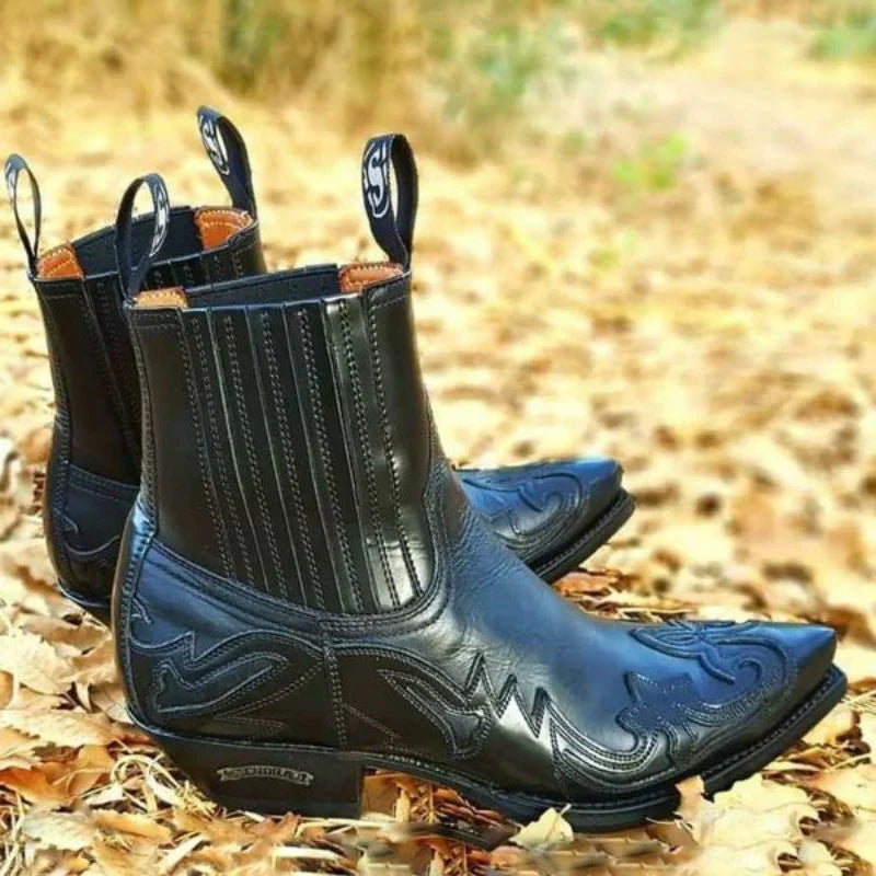 Bradley Vintage Cowboy Boots