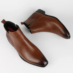 Men’s PU Chelsea Boots