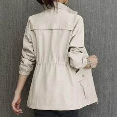 Catherine Lightweight Waterproof Trench Coat