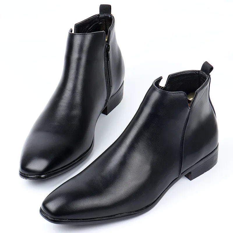 Men’s PU Chelsea Boots