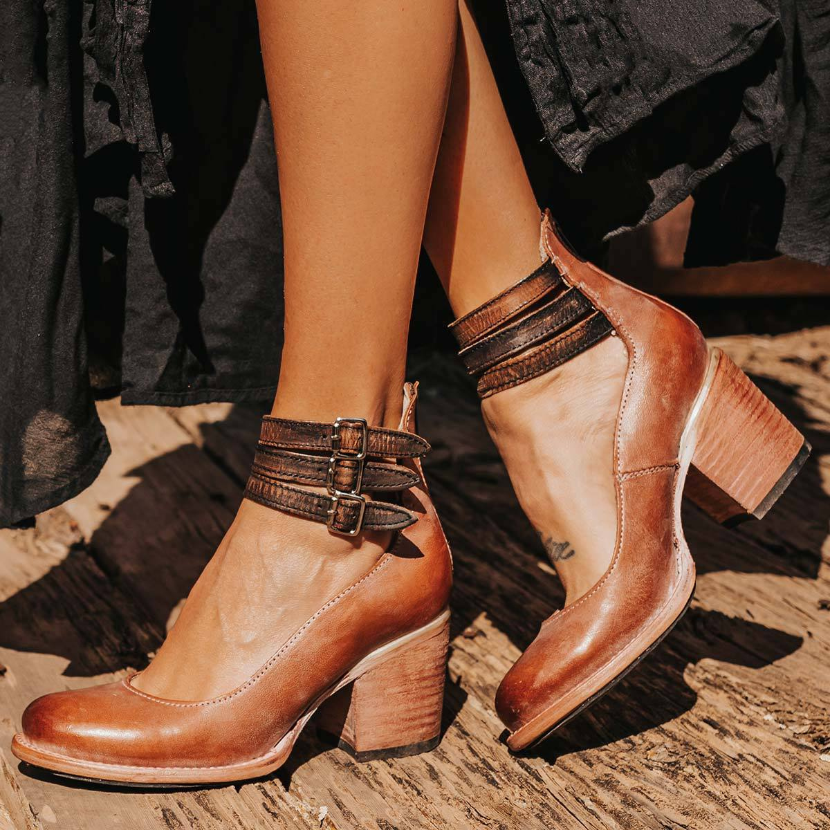 Verona Strappy Ankle Strap Heels