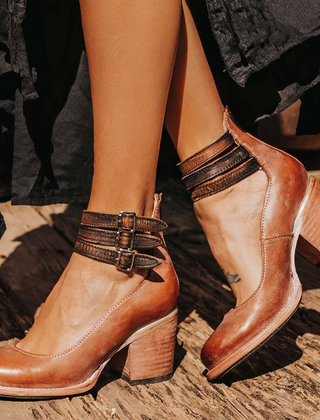 Verona Strappy Ankle Strap Heels