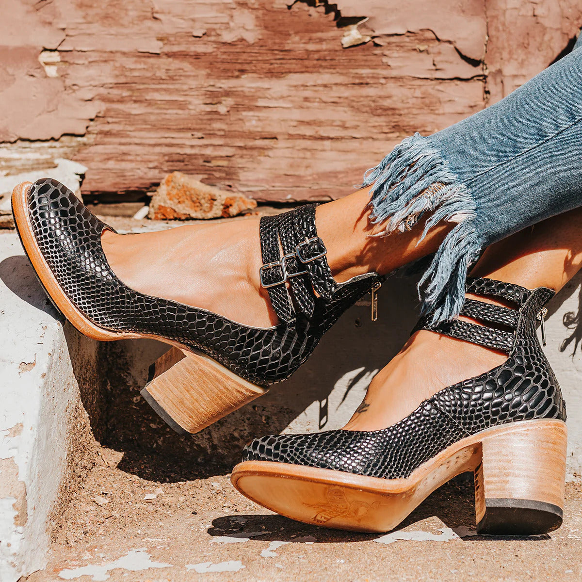 Verona Strappy Ankle Strap Heels
