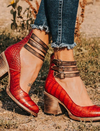 Verona Strappy Ankle Strap Heels