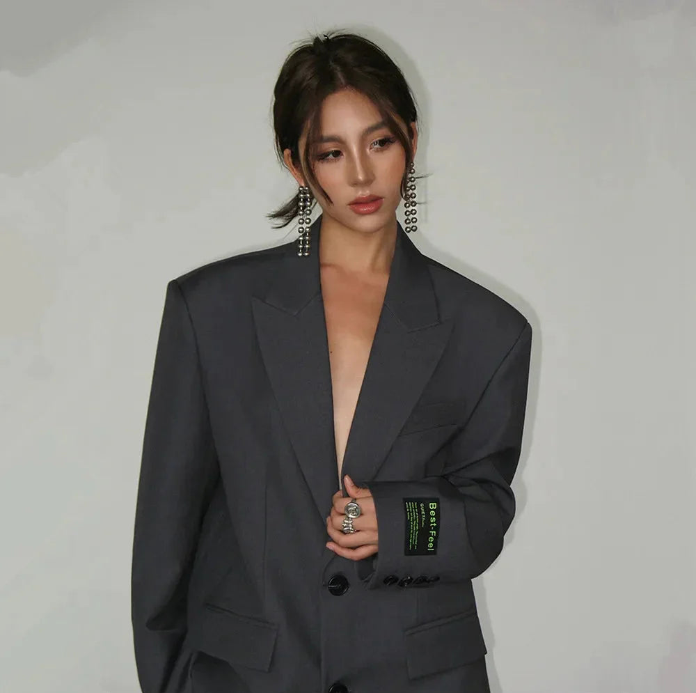 Women’s Oversized Structured Blazer