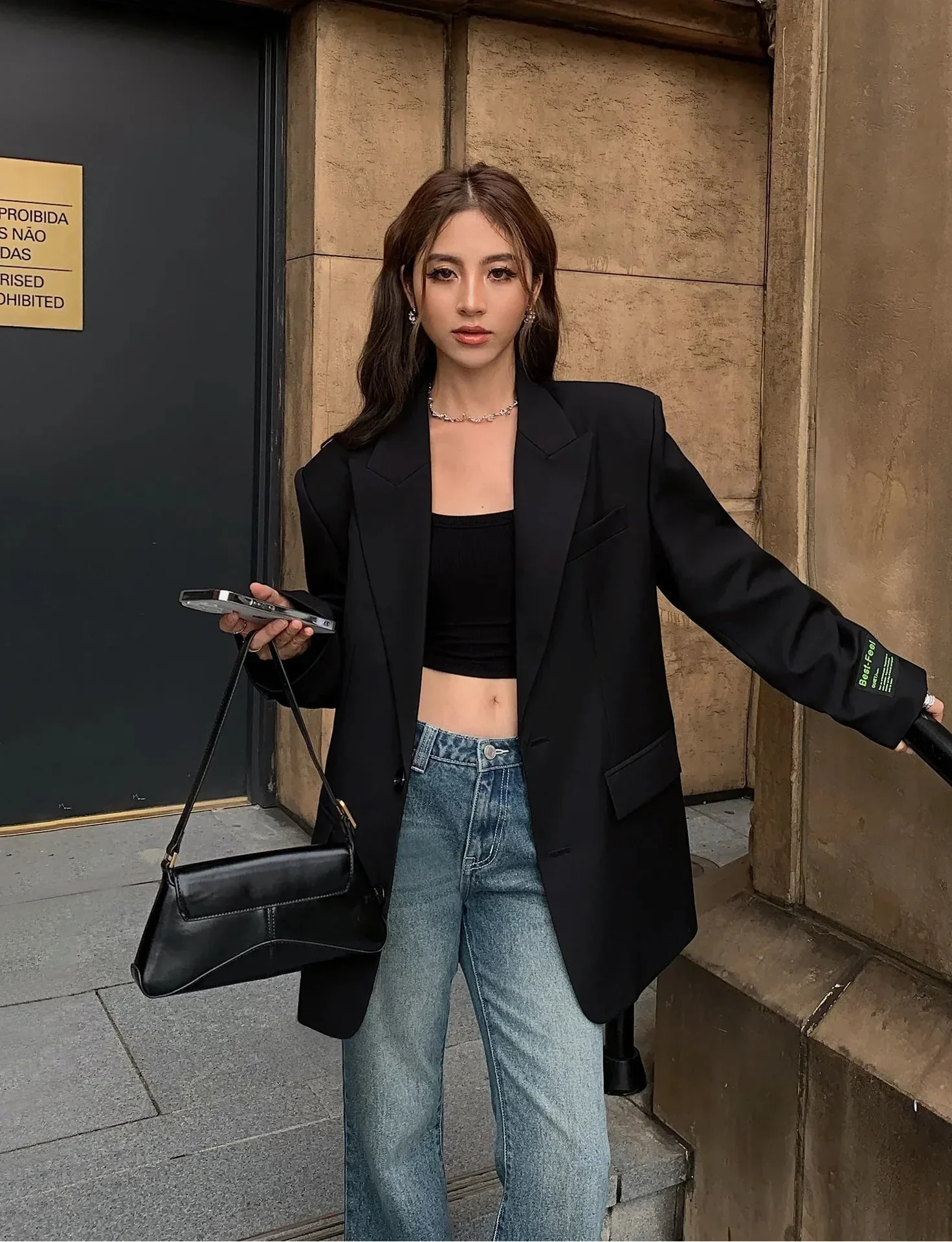 Women’s Oversized Structured Blazer