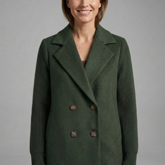 Women’s Double-Breasted Wool-Blend Blazer