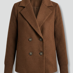 Women’s Double-Breasted Wool-Blend Blazer