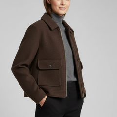 Women’s Cropped Bomber Jacket