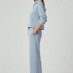 Women’s Relaxed Shirt & Wide-Leg Trouser Set