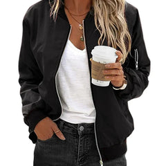 Women’s Classic Zip Bomber Jacket