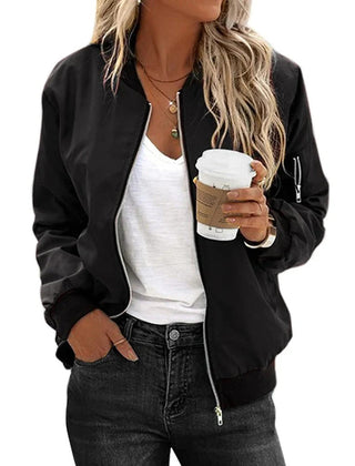 Women’s Classic Zip Bomber Jacket
