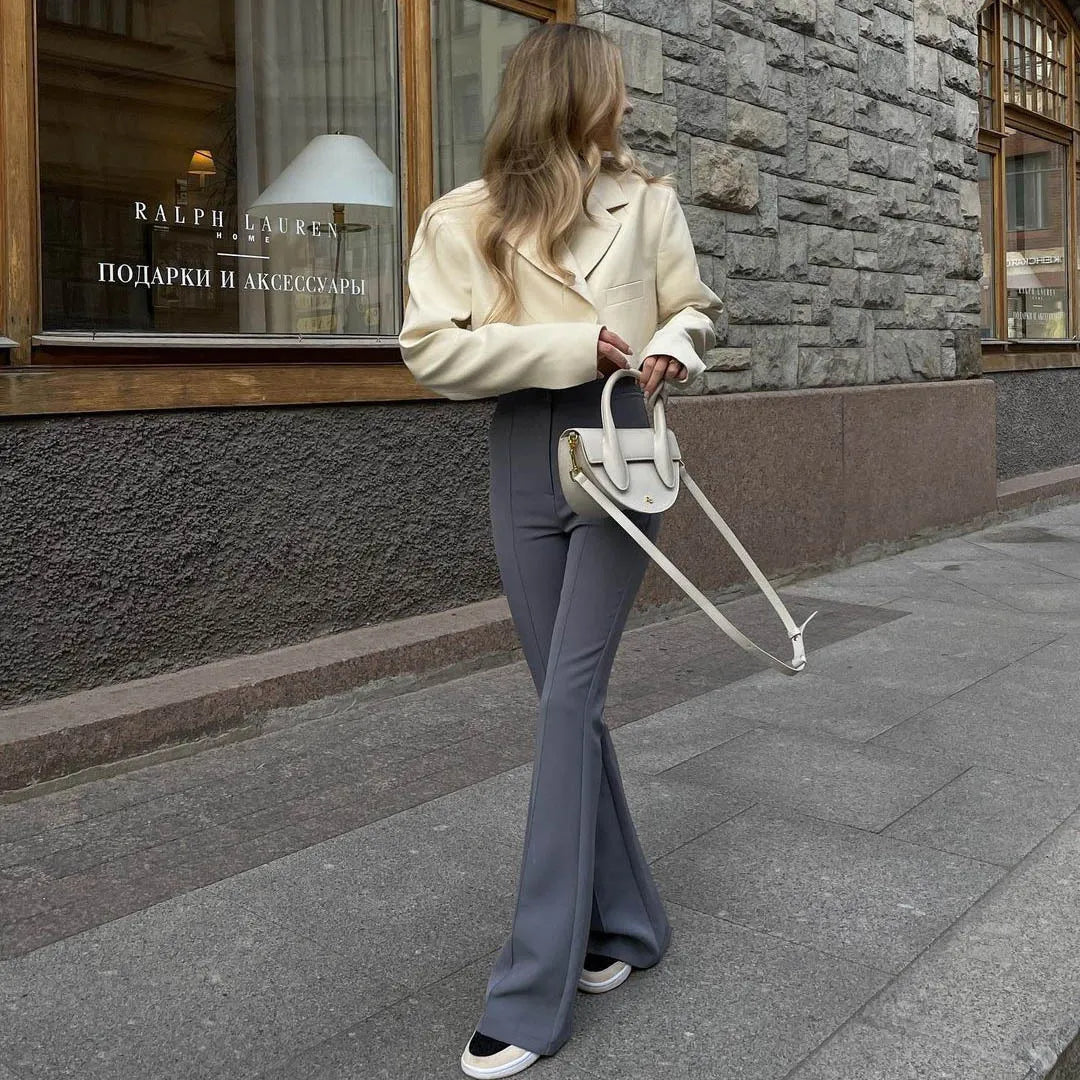 Women’s Cropped Tailored Blazer