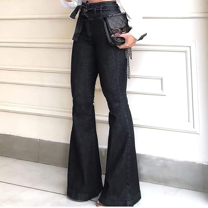 Women’s High-Waisted Flared Jeans