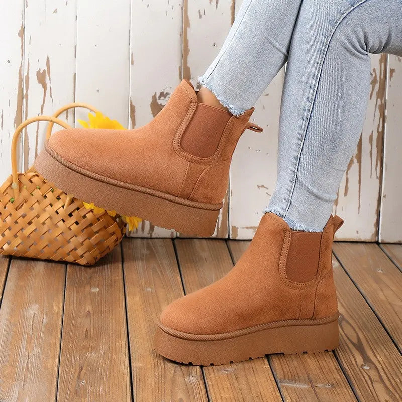 Women’s Platform Chelsea Boots