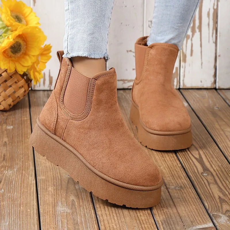 Women’s Platform Chelsea Boots