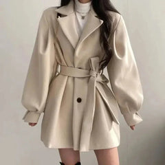 Women’s Belted Trench Coat