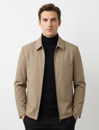 Men’s Smart-Casual Zip Jacket