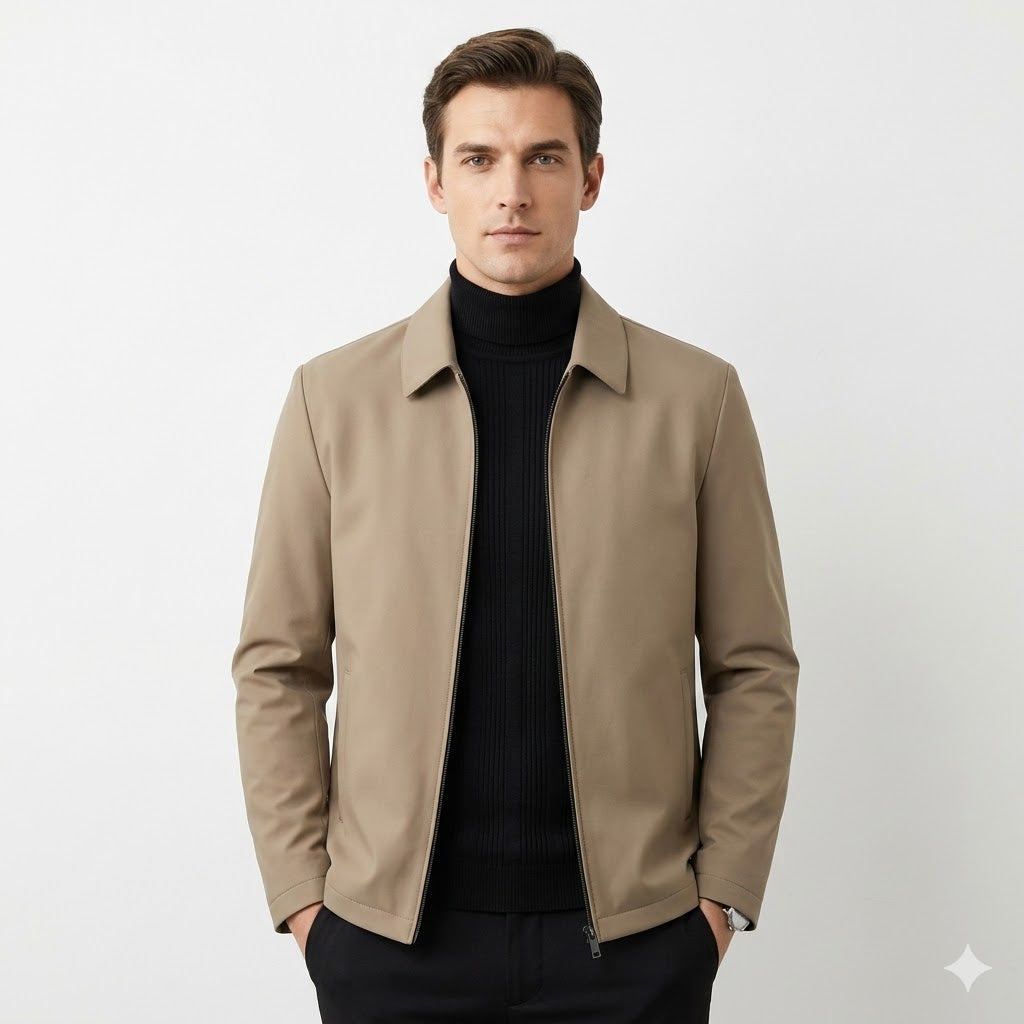 Men’s Smart-Casual Zip Jacket