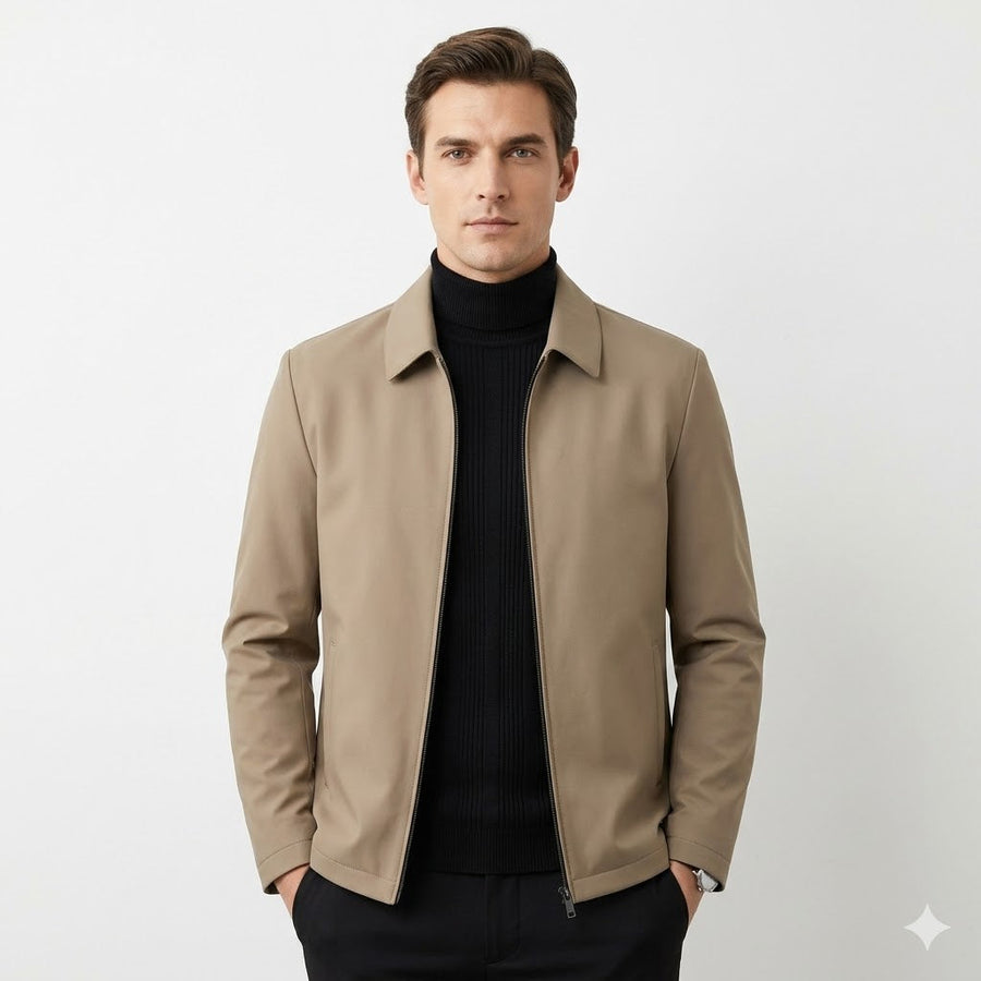 Men’s Smart-Casual Zip Jacket