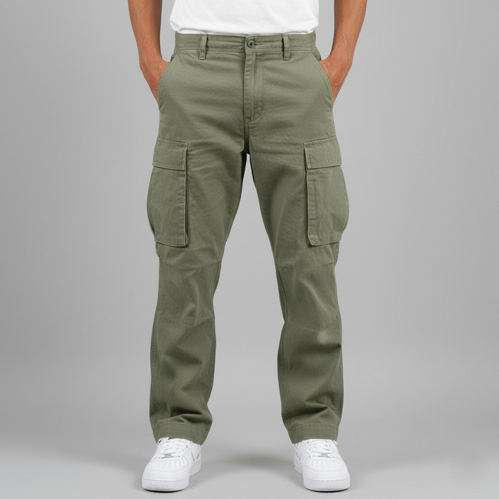 Benjamin Men's Relaxed Fit Cargo Pants