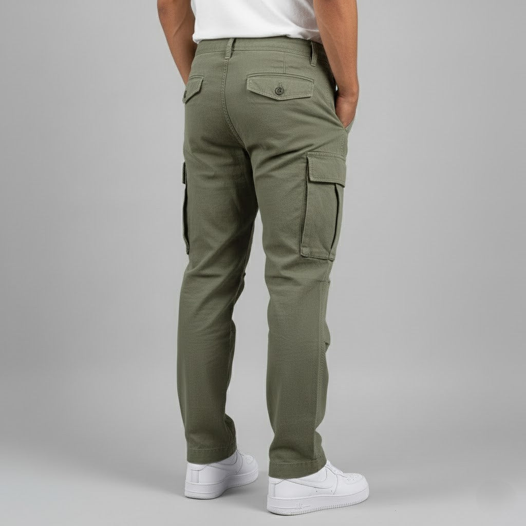 Benjamin Men's Relaxed Fit Cargo Pants