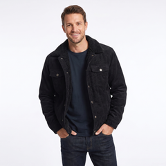 Men’s Sherpa-Lined Corduroy Jacket