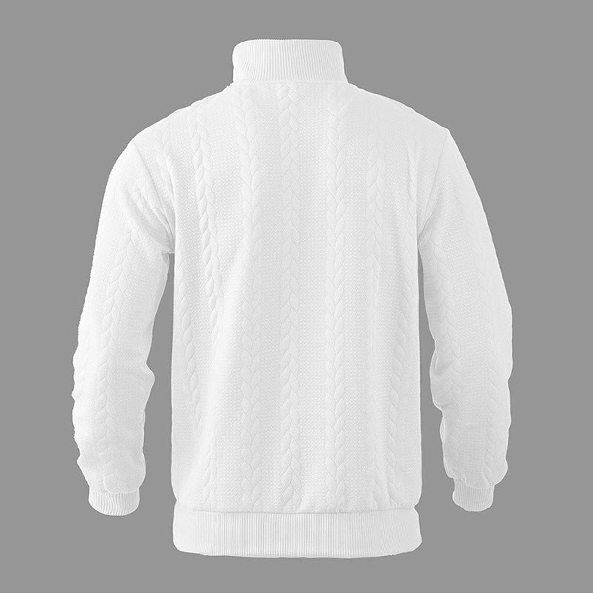Noah Cable Knit Quarter-Zip Jumper