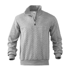 Noah Cable Knit Quarter-Zip Jumper