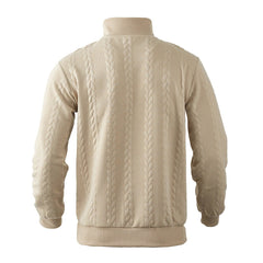 Noah Cable Knit Quarter-Zip Jumper
