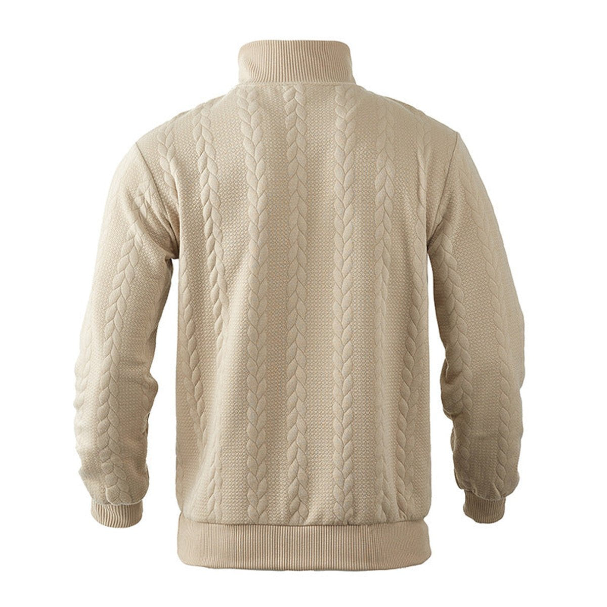 Noah Cable Knit Quarter-Zip Jumper