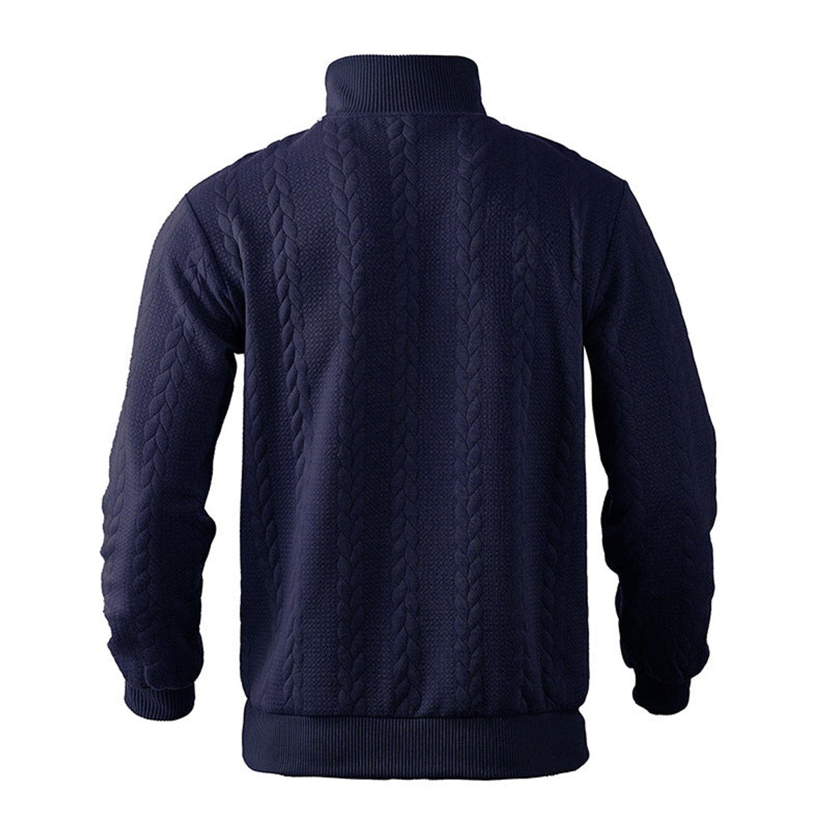 Noah Cable Knit Quarter-Zip Jumper