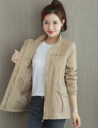 Catherine Lightweight Waterproof Trench Coat