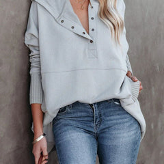Rosie Longline Hooded Tunic Sweatshirt