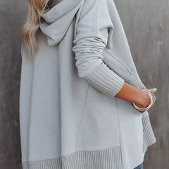 Rosie Longline Hooded Tunic Sweatshirt