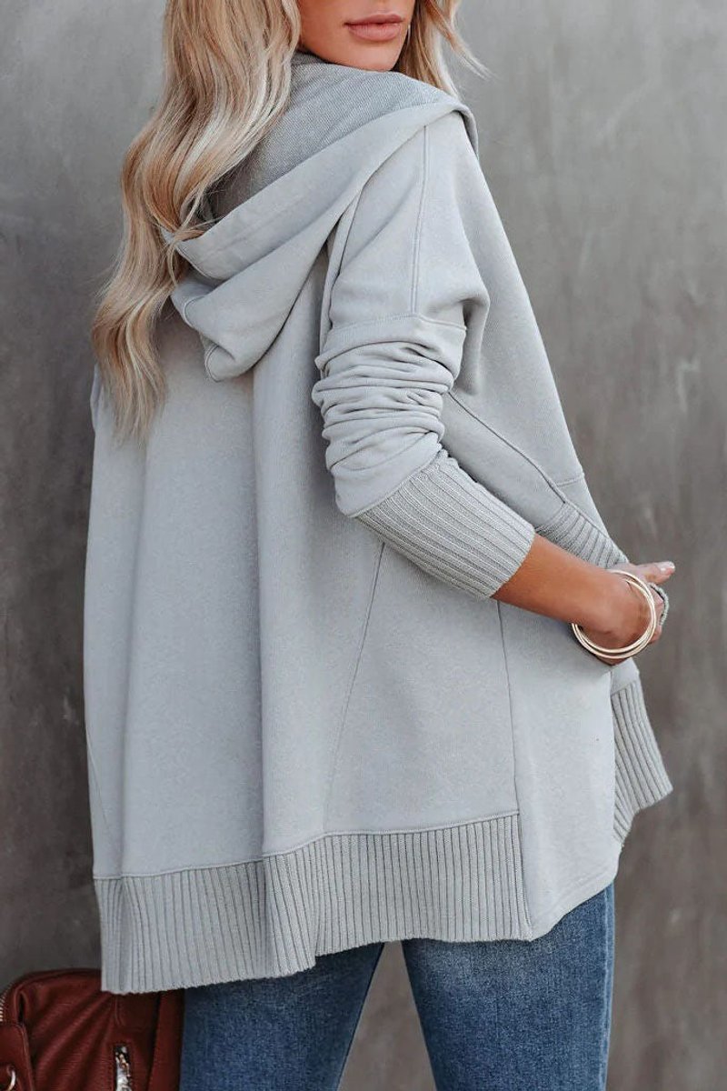 Rosie Longline Hooded Tunic Sweatshirt