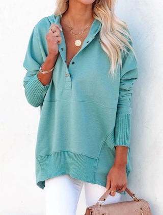 Rosie Longline Hooded Tunic Sweatshirt