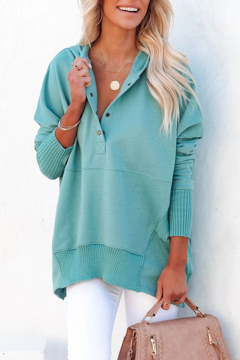 Rosie Longline Hooded Tunic Sweatshirt