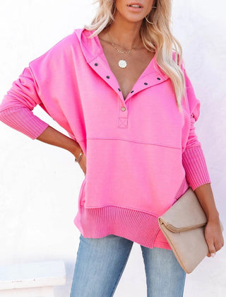 Rosie Longline Hooded Tunic Sweatshirt