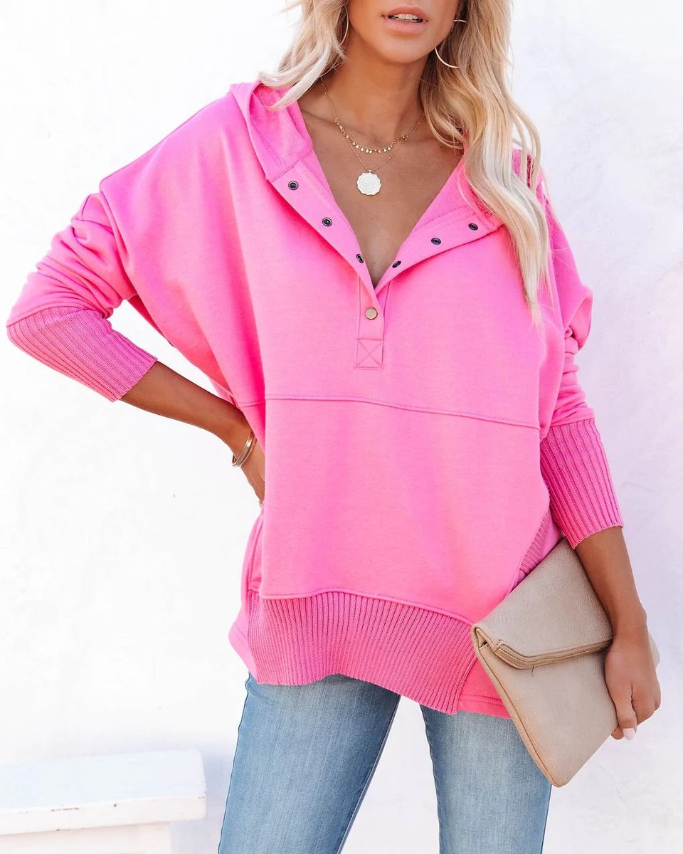 Rosie Longline Hooded Tunic Sweatshirt