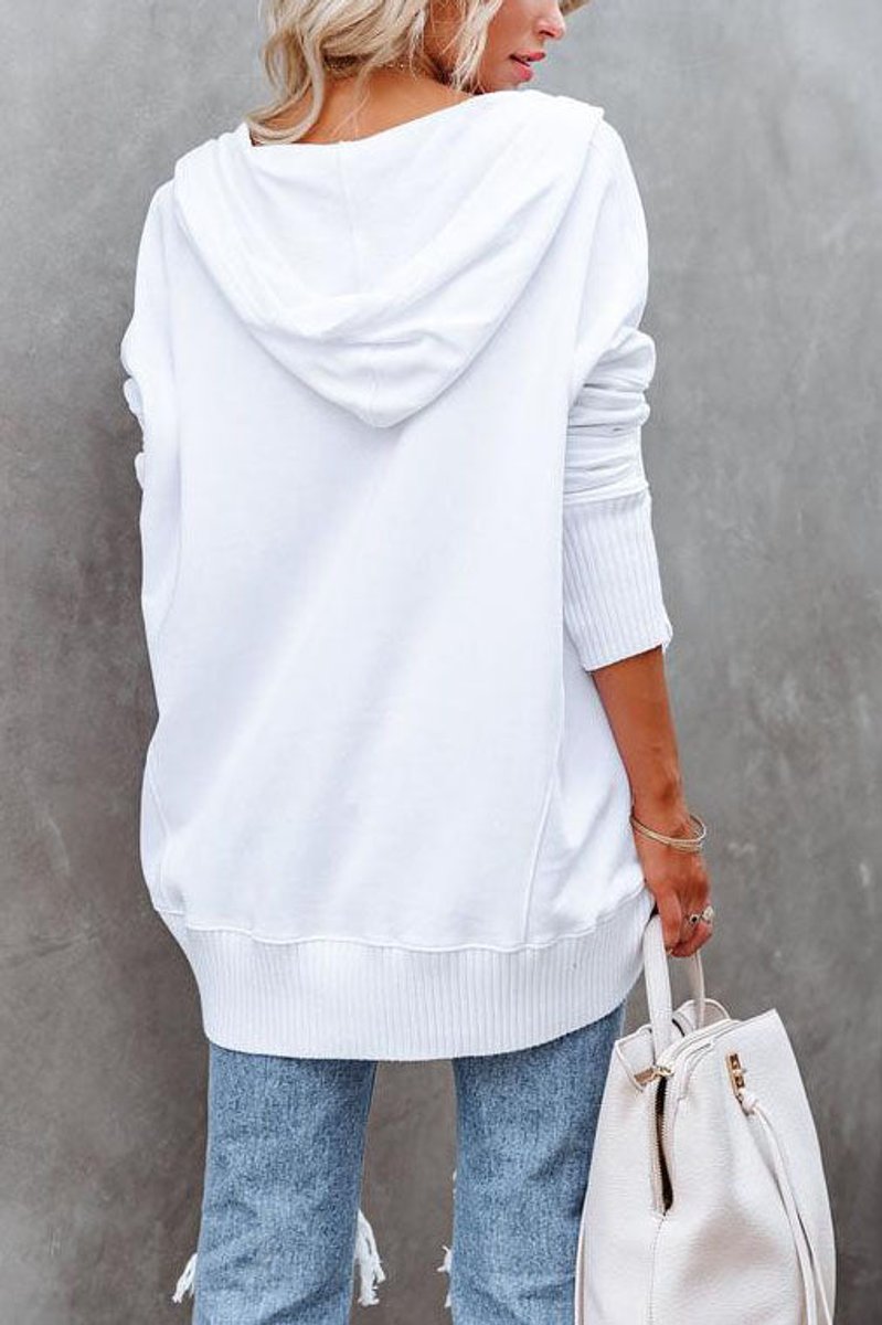 Rosie Longline Hooded Tunic Sweatshirt