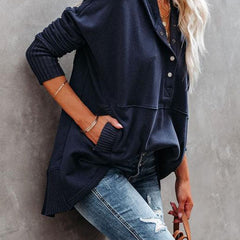 Rosie Longline Hooded Tunic Sweatshirt